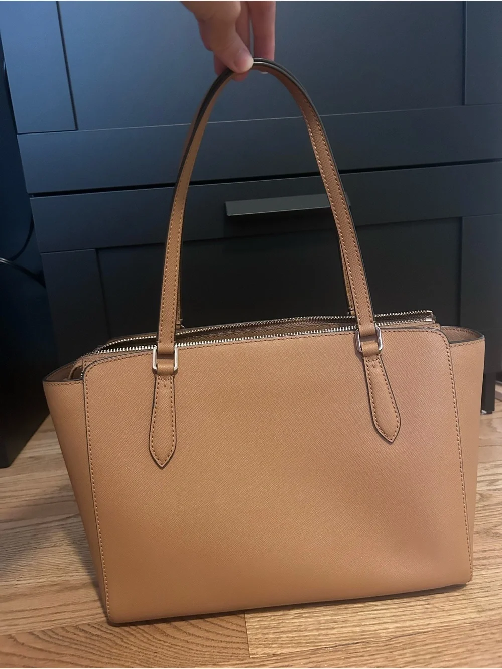 Tory Burch structured saffiano